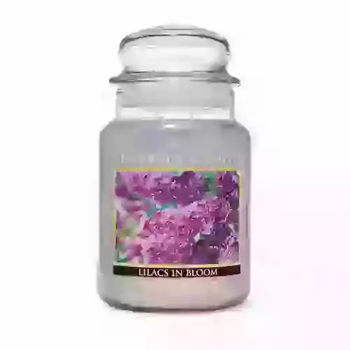 Lilacs in Bloom Candle